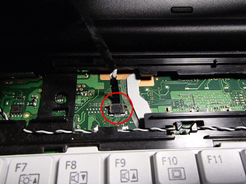 FMV-8290　SWパネルの配線