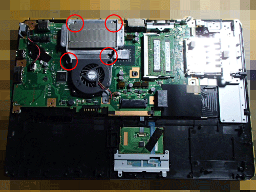 FMV-8290　CPU部分